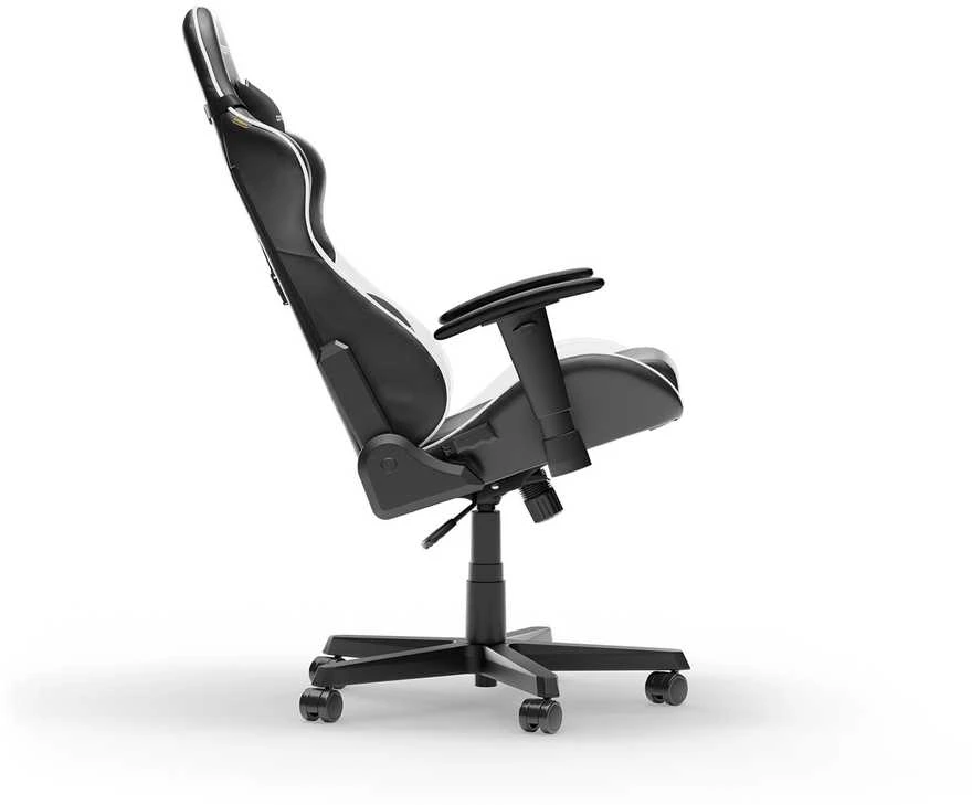 DXRACER Formula Series L juoda-balta dirbtinės PVC odos ergonominė kėdė (D23-LTC-NW)