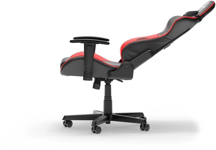 DXRACER Formula Series L juoda-raudona dirbtinės PVC odos ergonominė kėdė (D23-LTC-NR)