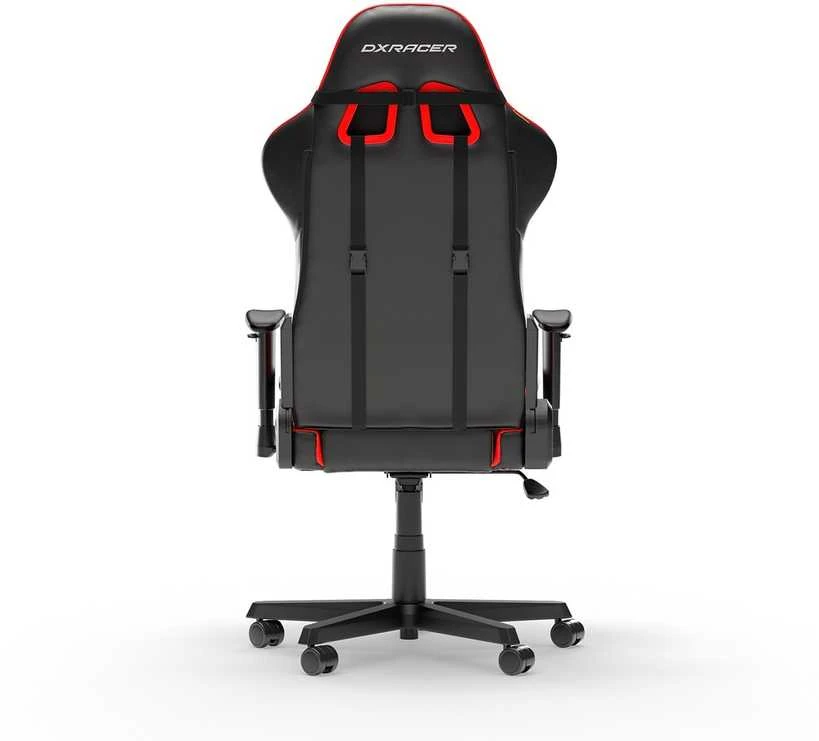 DXRACER Formula Series L juoda-raudona dirbtinės PVC odos ergonominė kėdė (D23-LTC-NR)