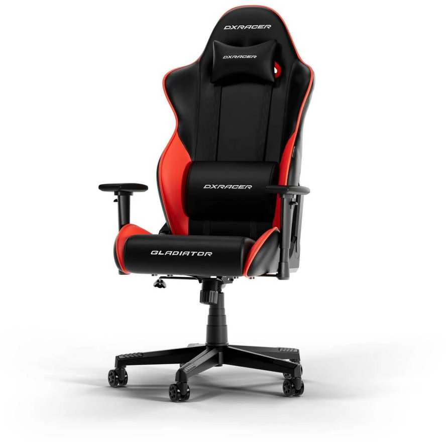 DXRACER Gladiator Series L N23 juodai-raudona ergonominė kėdė