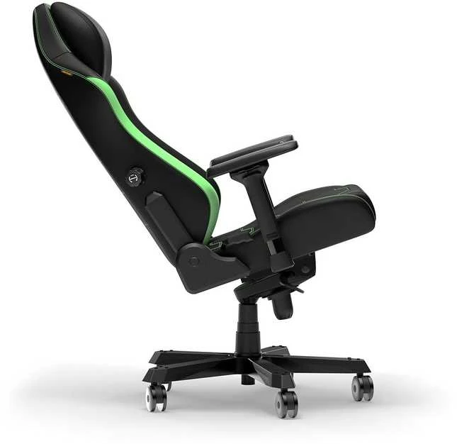 DXRACER Master Series XL F24 juoda-žalia dirbtinės odos ergonominė kėdė (LTA-NM-X1)