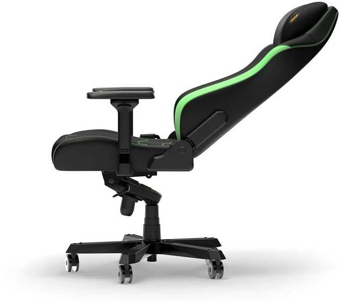 DXRACER Master Series XL F24 juoda-žalia dirbtinės odos ergonominė kėdė (LTA-NM-X1)