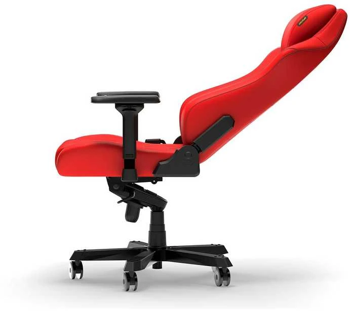 DXRACER Master Series XL F24 raudona dirbtinės odos ergonominė kėdė (LTA-R-X1)