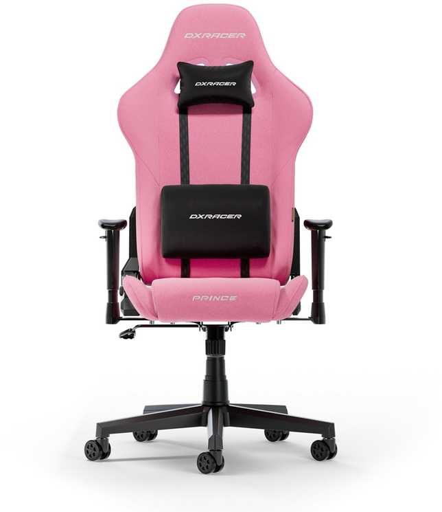 DXRACER Prince Series L rožinė ergonominė kėdė (F24-FBC-P)