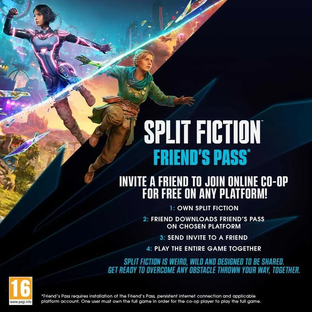 EA Split Fiction (KODAS LANGELĖJE) (2 jungiklis)