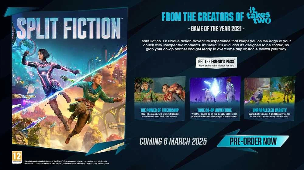 Electronic Arts EA Split Fiction XBOX Series X