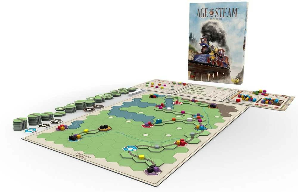 Eagle Gryphon Games Age of Steam Deluxe Edition