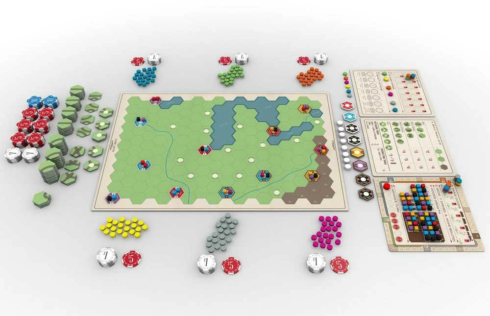 Eagle Gryphon Games Age of Steam Deluxe Edition