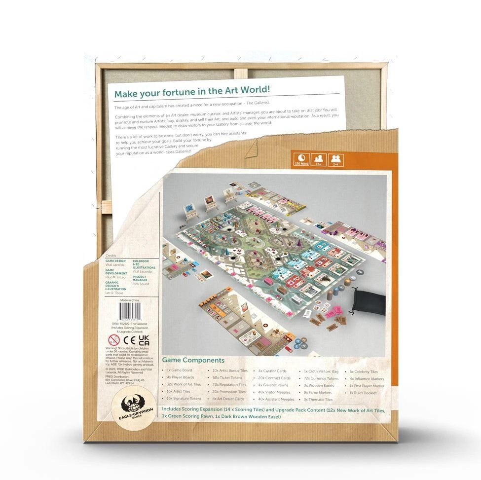 Eagle Gryphon Games The Gallerist: Complete Bundle