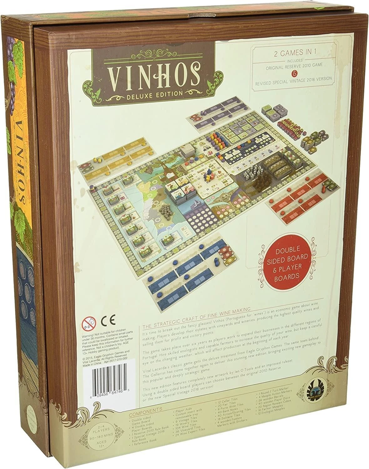Eagle Gryphon Games Vinhos: Deluxe (2017 Edition)