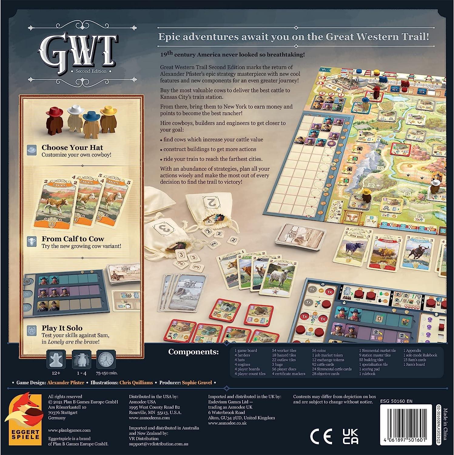Eggertspiele Great Western Trail (Second Edition)