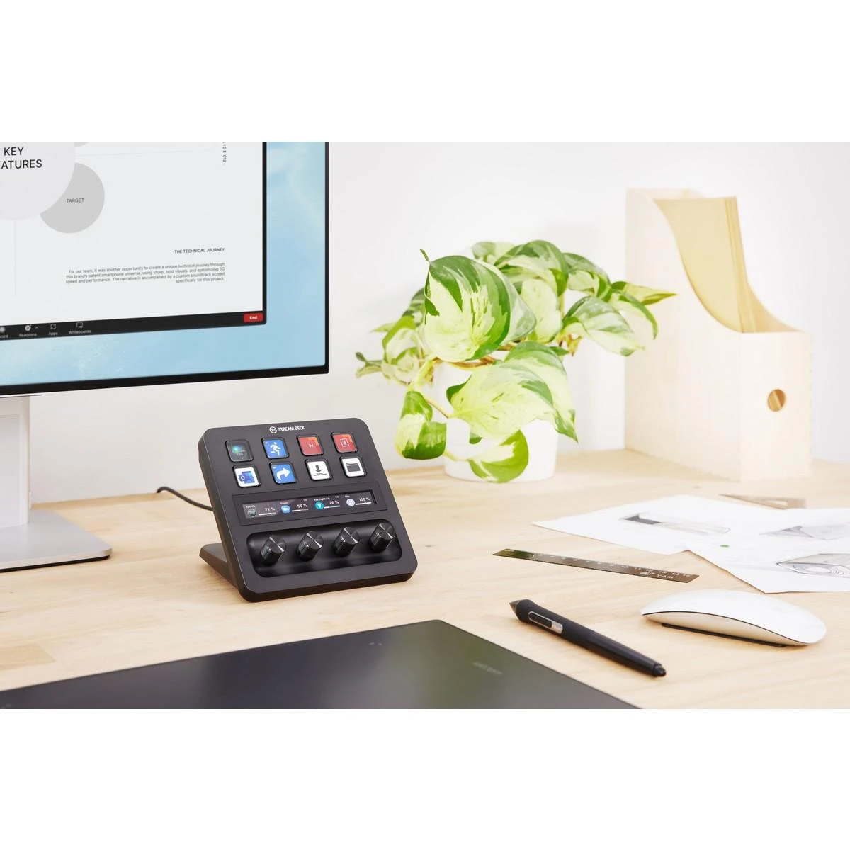 Corsair ELGATO Stream Deck +, Juodos spalvos