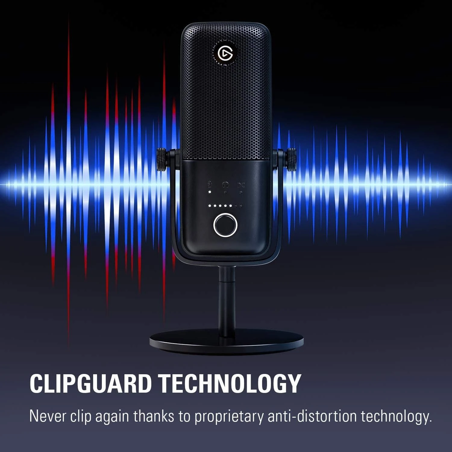 Kondensatorinis transliavimo mikrofonas Elgato Wave:3