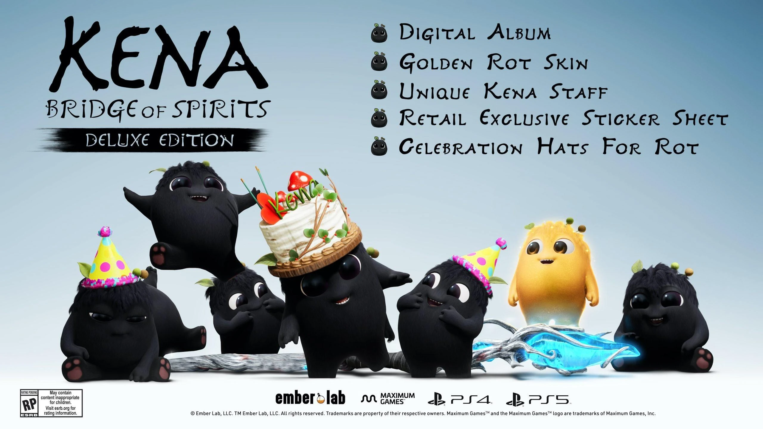 Sony Ember Lab Kena: Bridge of Spirits Deluxe Edition PS5