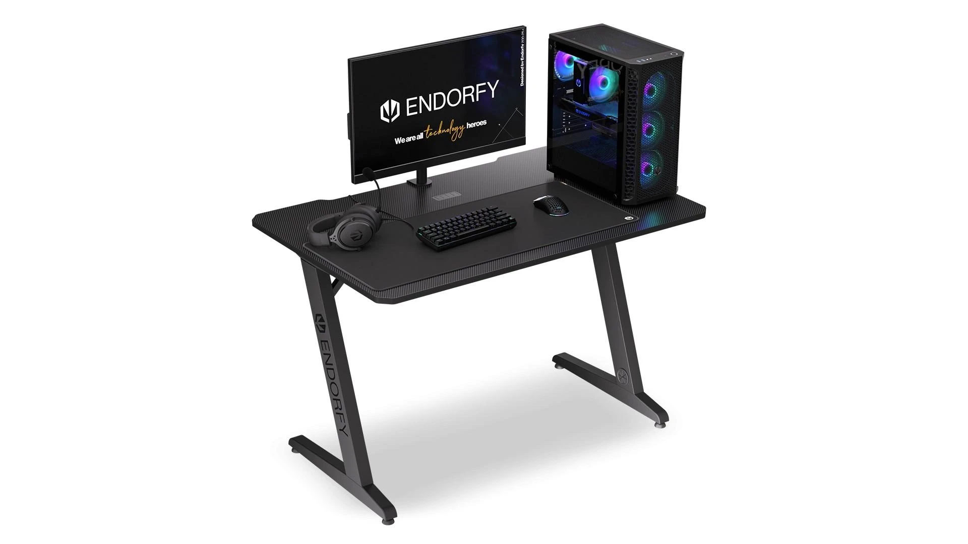 Endorfy Atlas S žaidimų stalas | 733 x 740 x 1140 mm