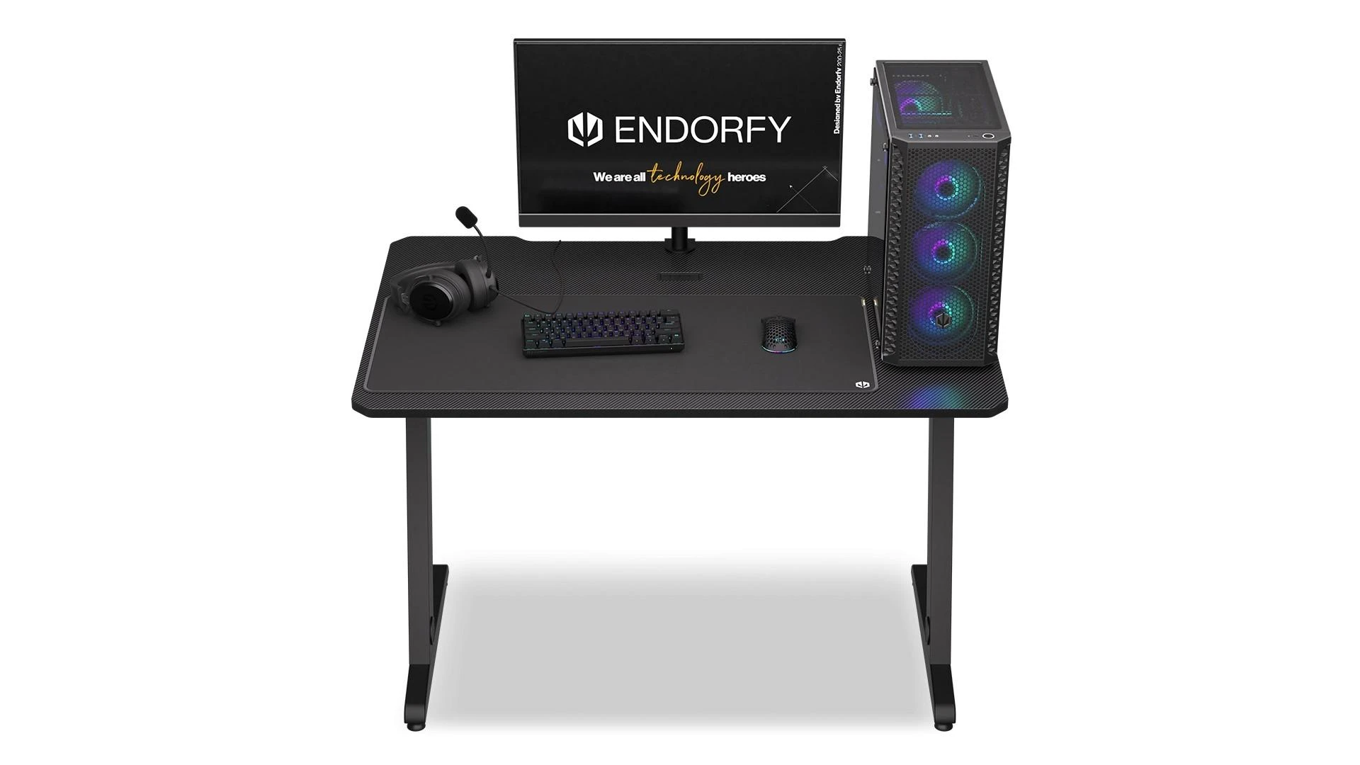 Endorfy Atlas S žaidimų stalas | 733 x 740 x 1140 mm