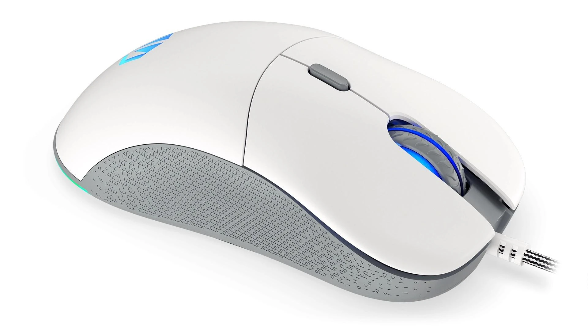 Endorfy GEM Plus balta pelė su laidu | 19000 DPI