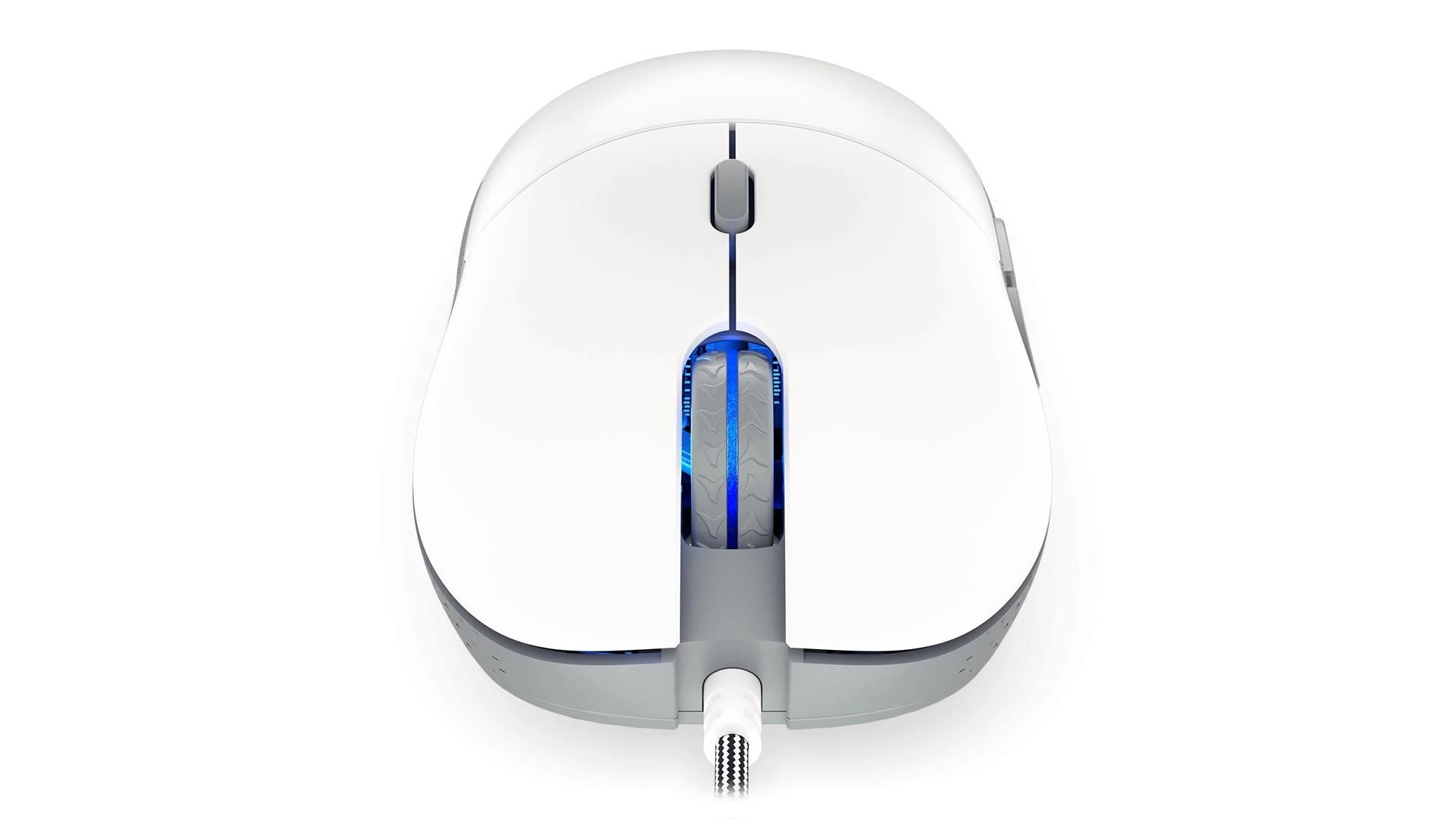 Endorfy GEM Plus balta pelė su laidu | 19000 DPI