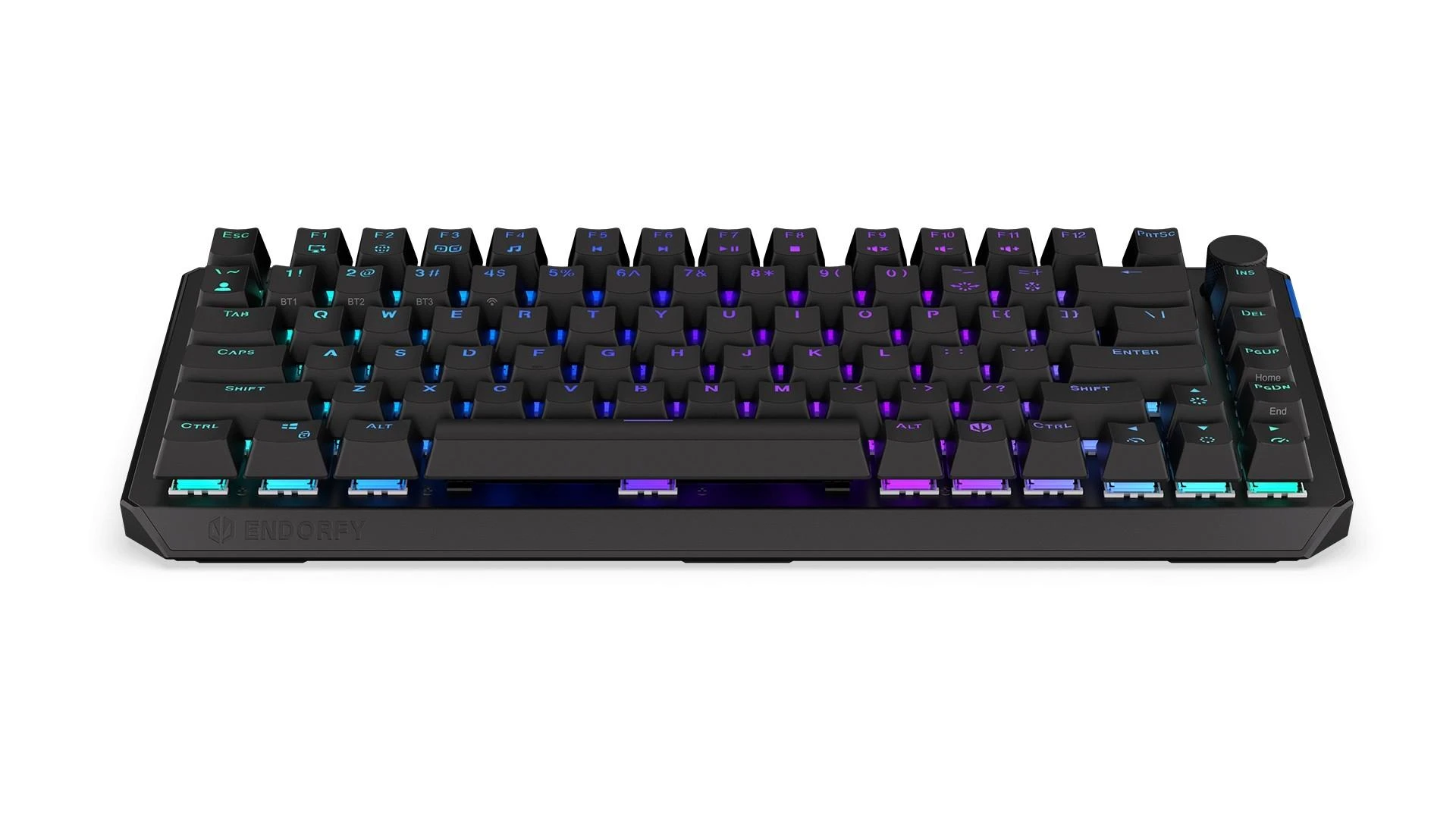 Endorfy Thock 75% belaidė mechaninė klaviatūra su RGB (US, Kailh Raudona Switch)