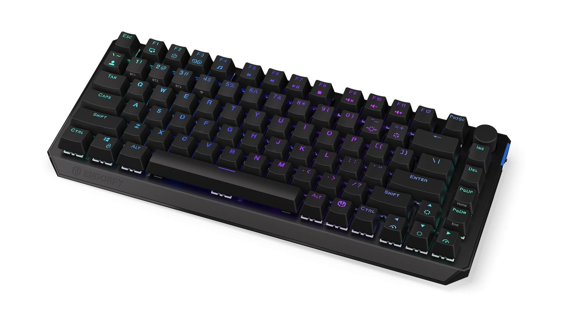 Endorfy Thock 75% belaidė mechaninė klaviatūra su RGB (US, Kailh Raudona Switch)
