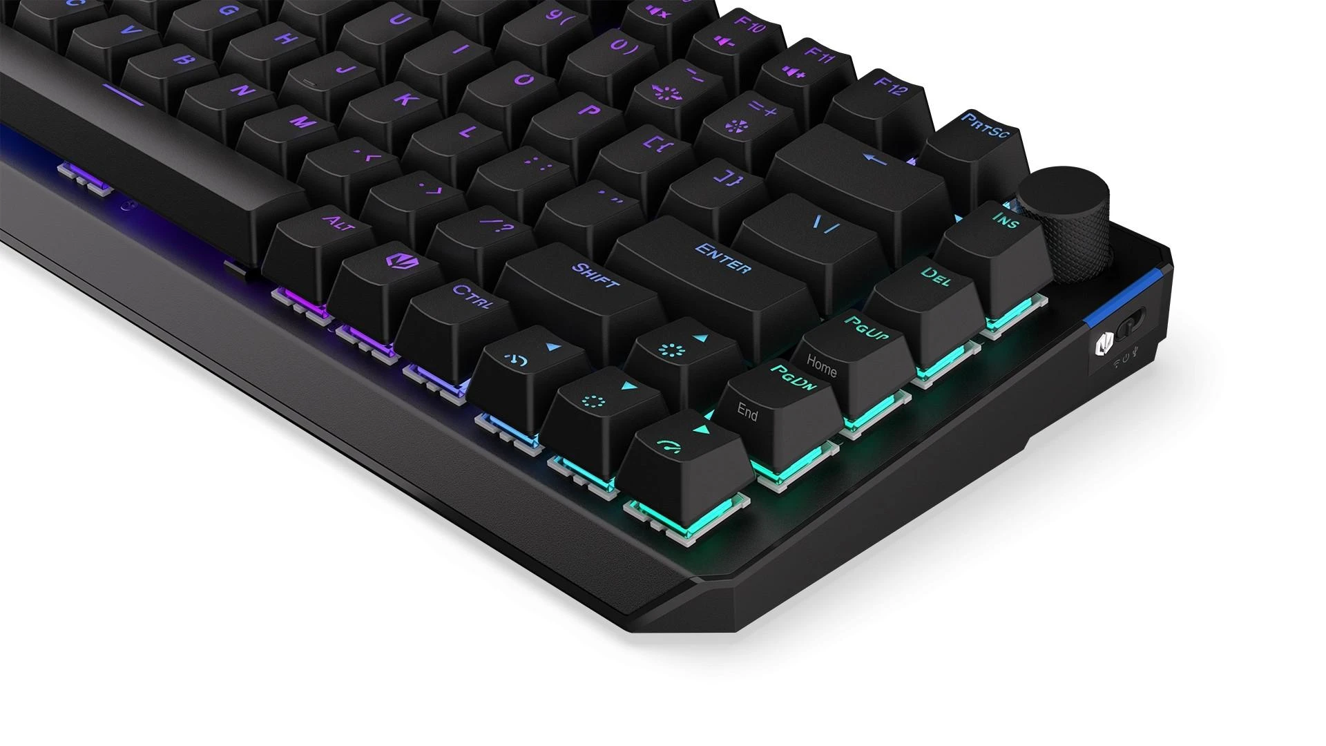 Endorfy Thock 75% belaidė mechaninė klaviatūra su RGB (US, Kailh Raudona Switch)
