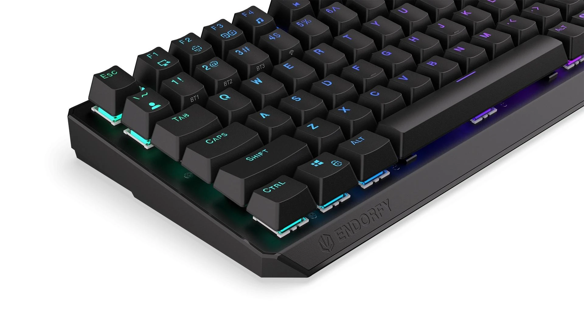 Endorfy Thock 75% belaidė mechaninė klaviatūra su RGB (US, Kailh Raudona Switch)