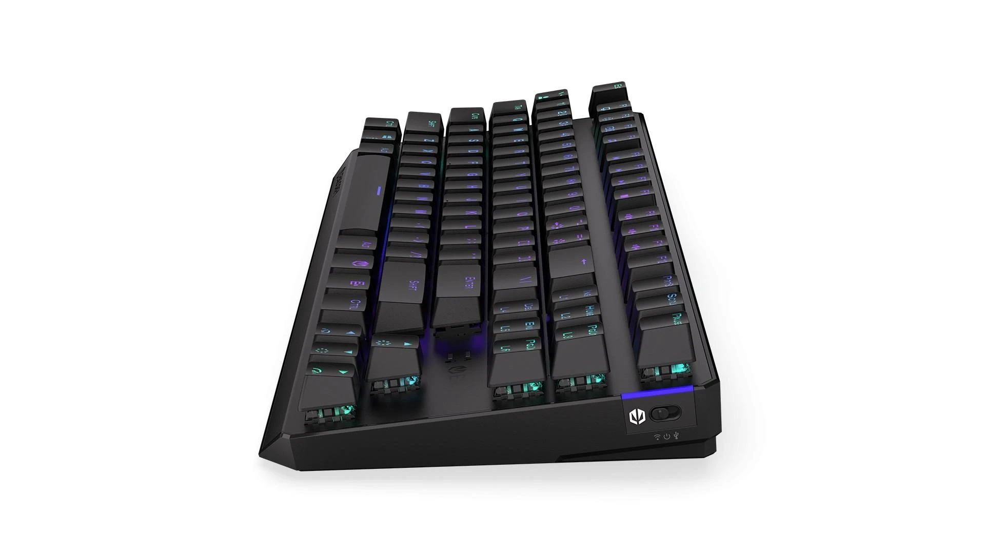 Endorfy Thock TKL belaidė mechaninė klaviatūra su RGB (US, Kailh Box Juodas Switch)
