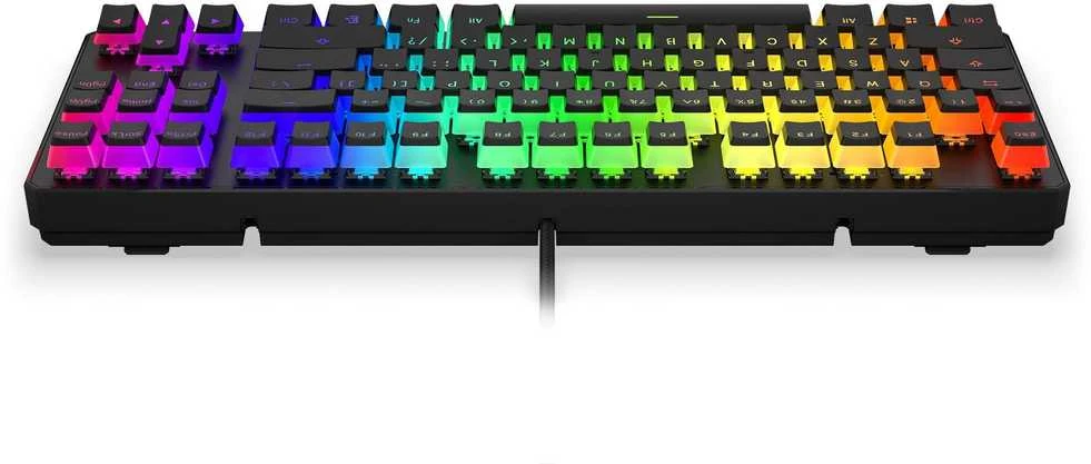 Endorfy Thock TKL belaidė mechaninė klaviatūra su RGB Pudding Edtion (US, Kailh Raudona Switch)