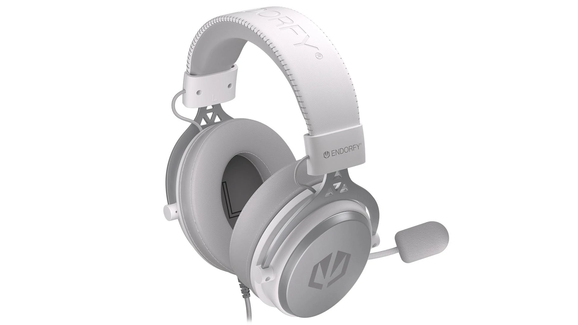 Endorfy VIRO Onyx Baltas laidinės ausinės | USB