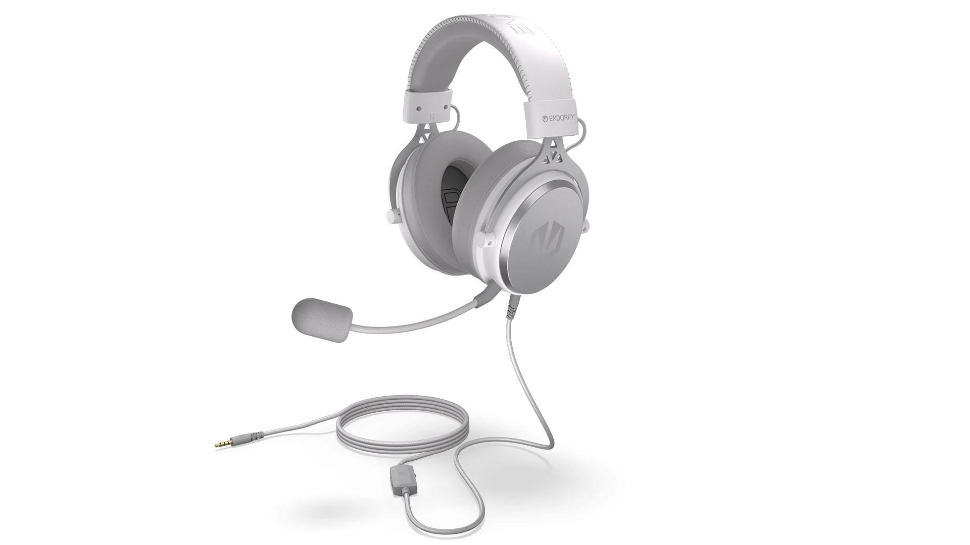 Endorfy VIRO Onyx Baltas laidinės ausinės | USB