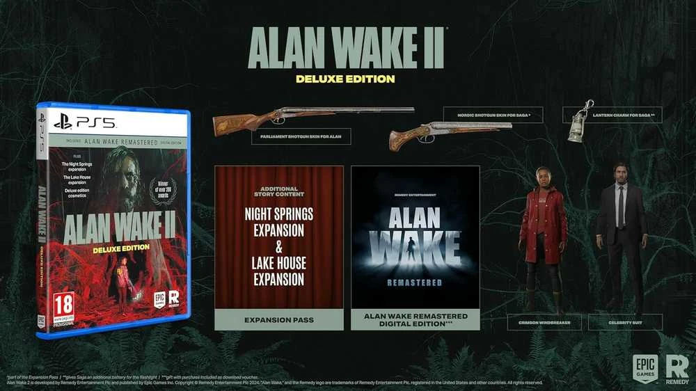 Epic Games Alan Wake 2 Deluxe Edition PS5