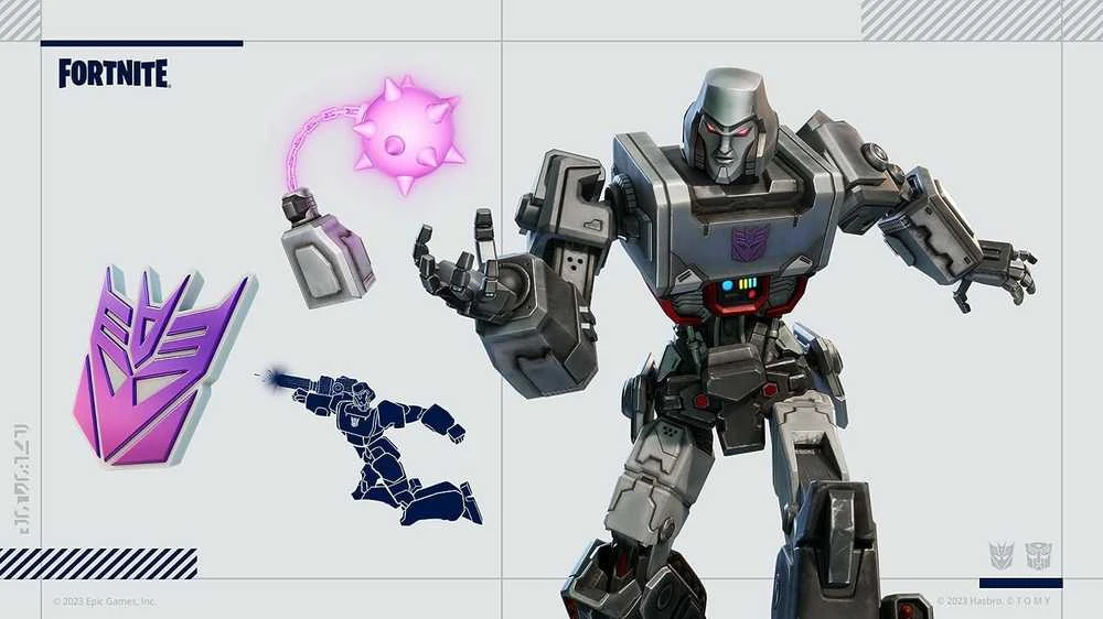 „Epic Games Fortnite“: Transformerių paketas