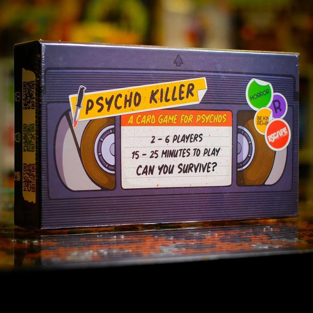 Escape Tabletop Games Psycho Killer A Card Game For Psychos