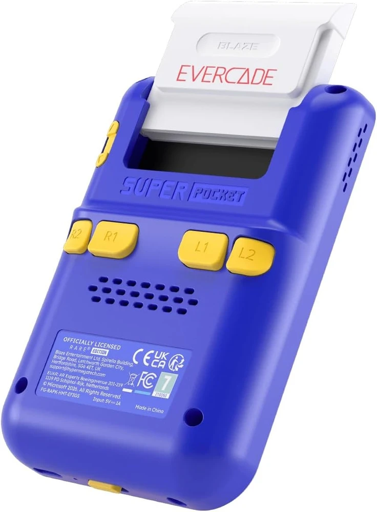 Blaze Evercade Evercade Rare Super Pocket nešiojama žaidimų konsolė (14 žaidimų)