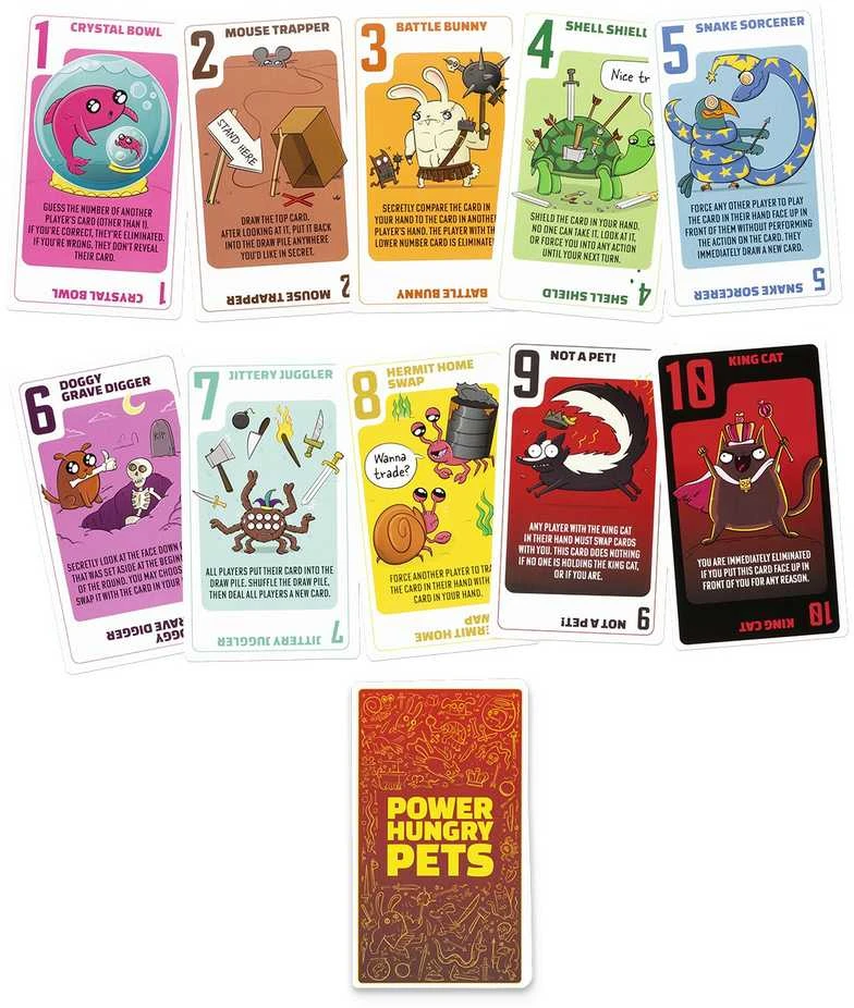 Exploding Kittens Power Hungry Pets