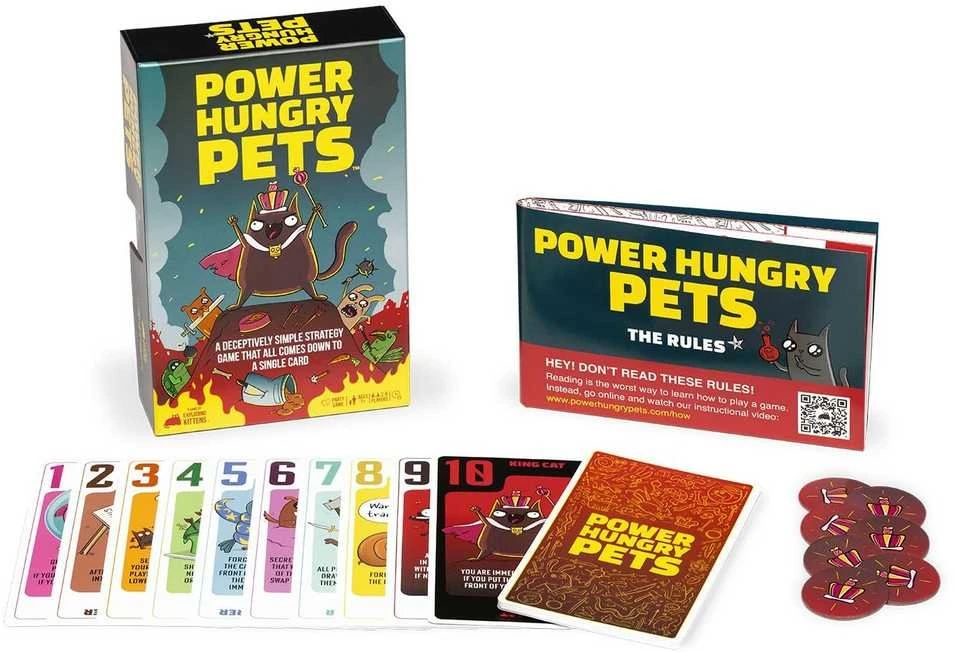 Exploding Kittens Power Hungry Pets