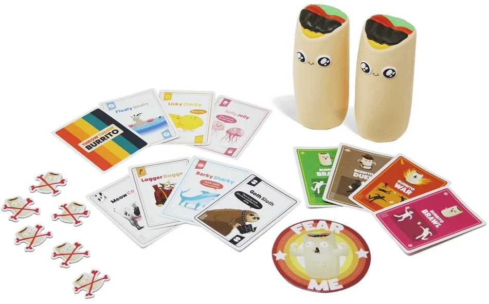 Exploding Kittens Throw Throw Burrito