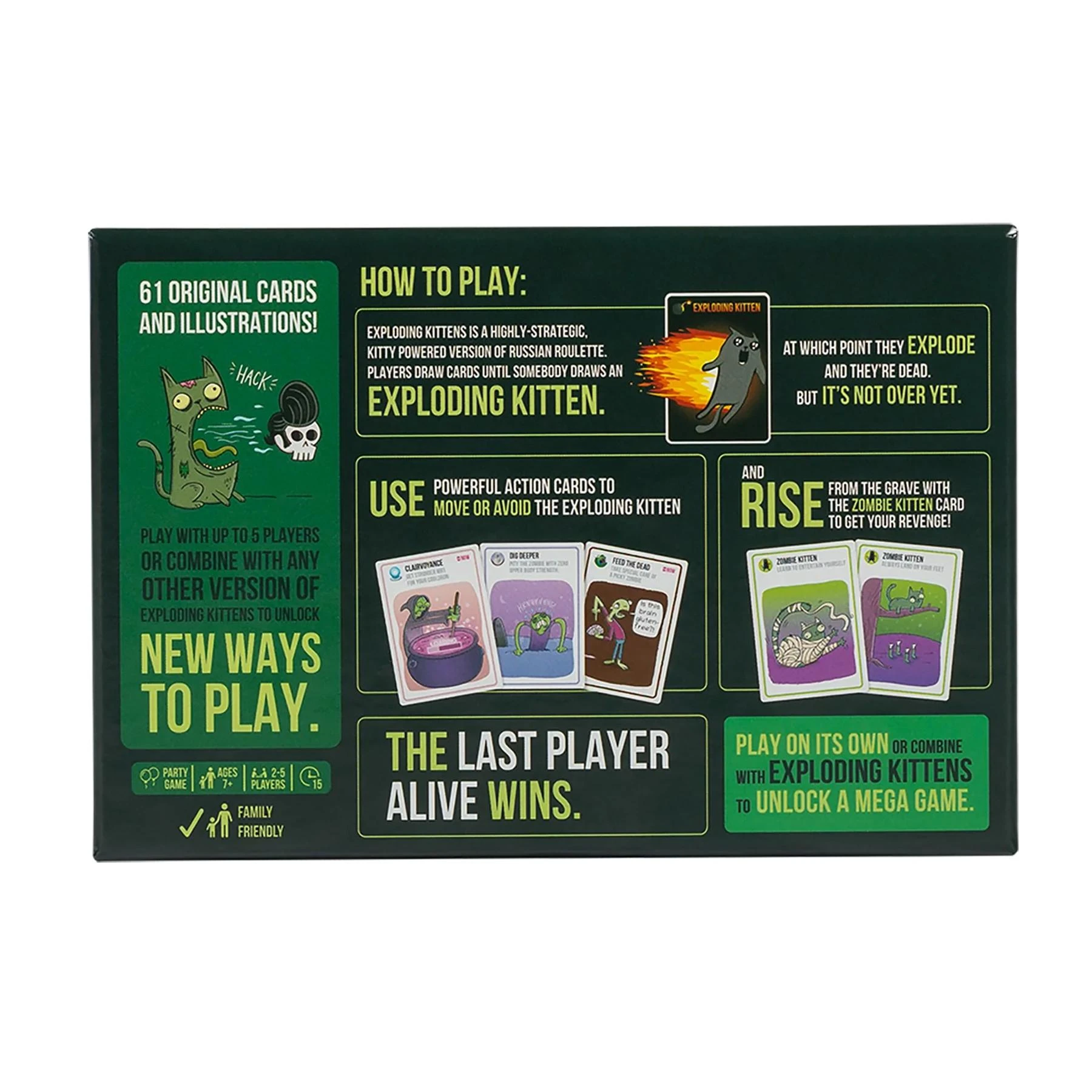 Exploding Kittens Zombie Kittens