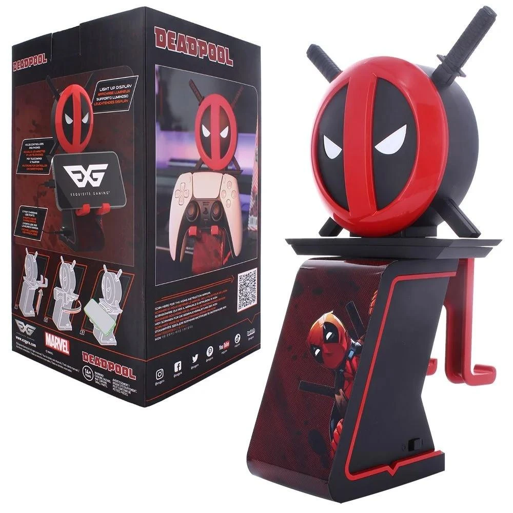 Cable Guys Išskirtinės žaidimų Deadpool logotipas Ikon Cable Guy krosnys