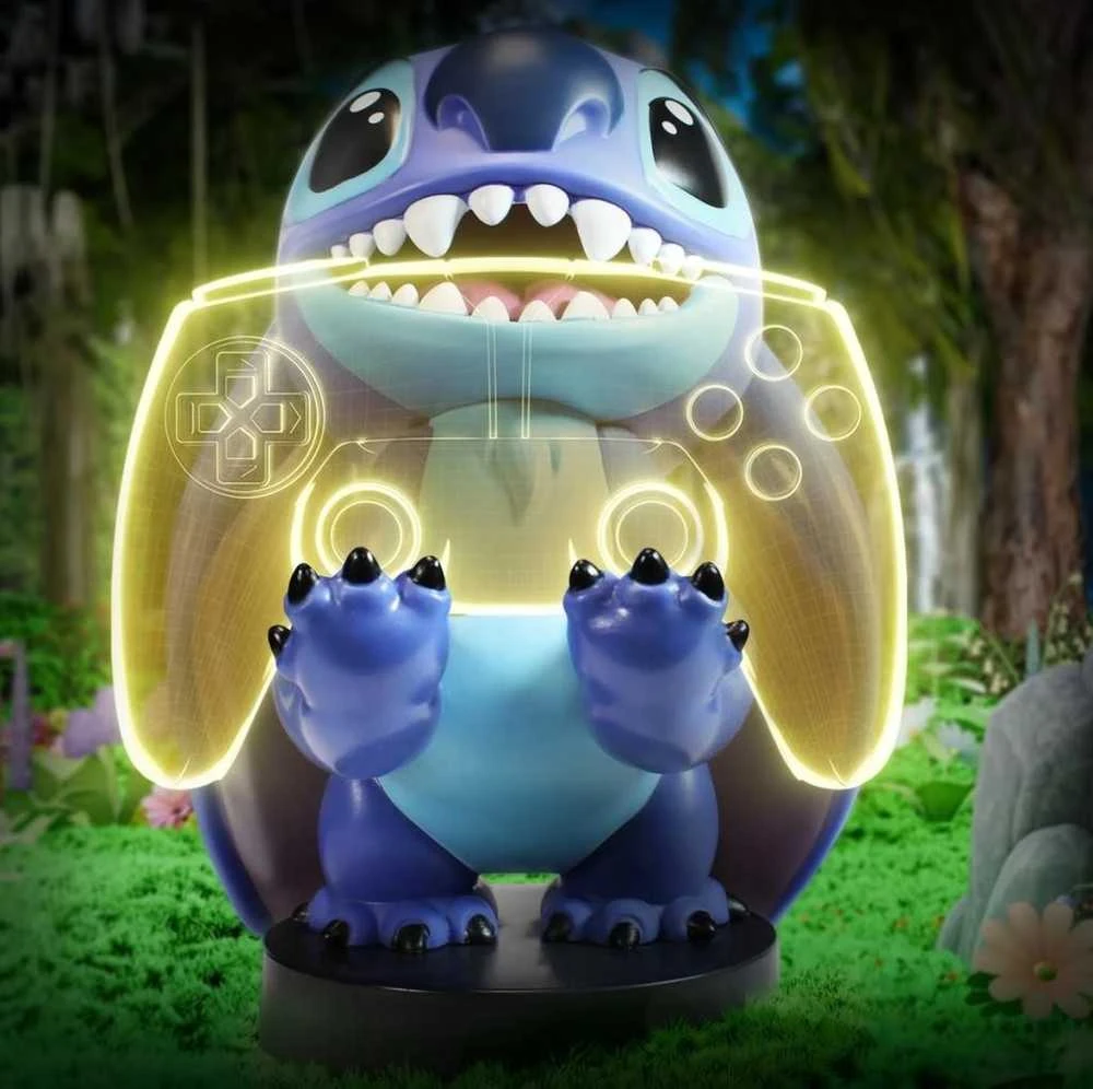 Išskirtiniai žaidimų žaislai „Disney Stitch Smiley Cable Guy“