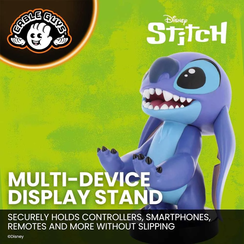 Išskirtiniai žaidimų žaislai „Disney Stitch Smiley Cable Guy“