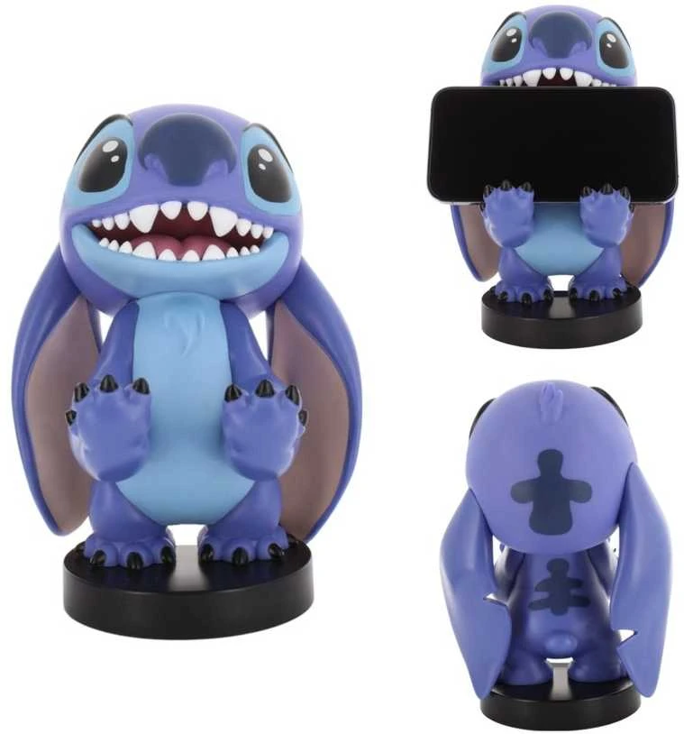 Išskirtiniai žaidimų žaislai „Disney Stitch Smiley Cable Guy“