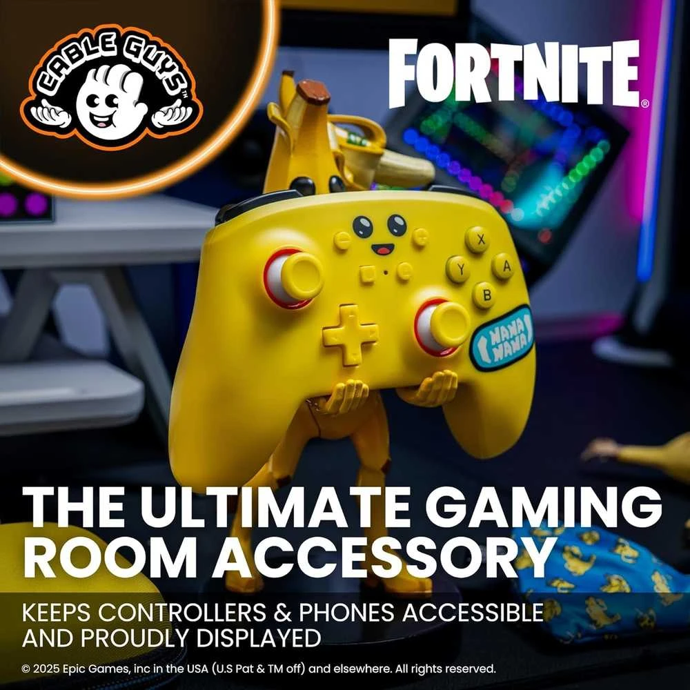 Cable Guys Išskirtinis žaidimų „Fortnite Peely Cable Guy“ stovas