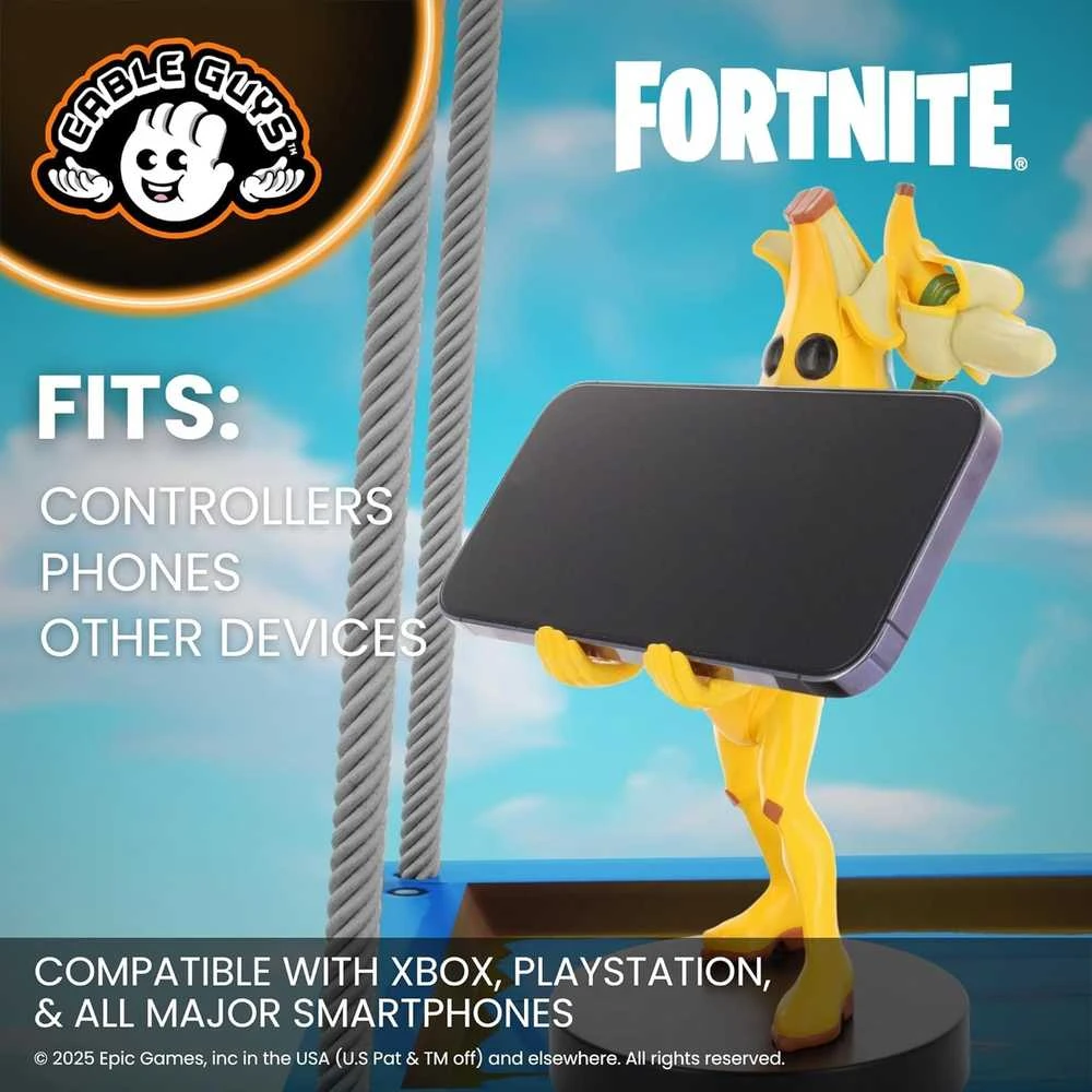 Cable Guys Išskirtinis žaidimų „Fortnite Peely Cable Guy“ stovas
