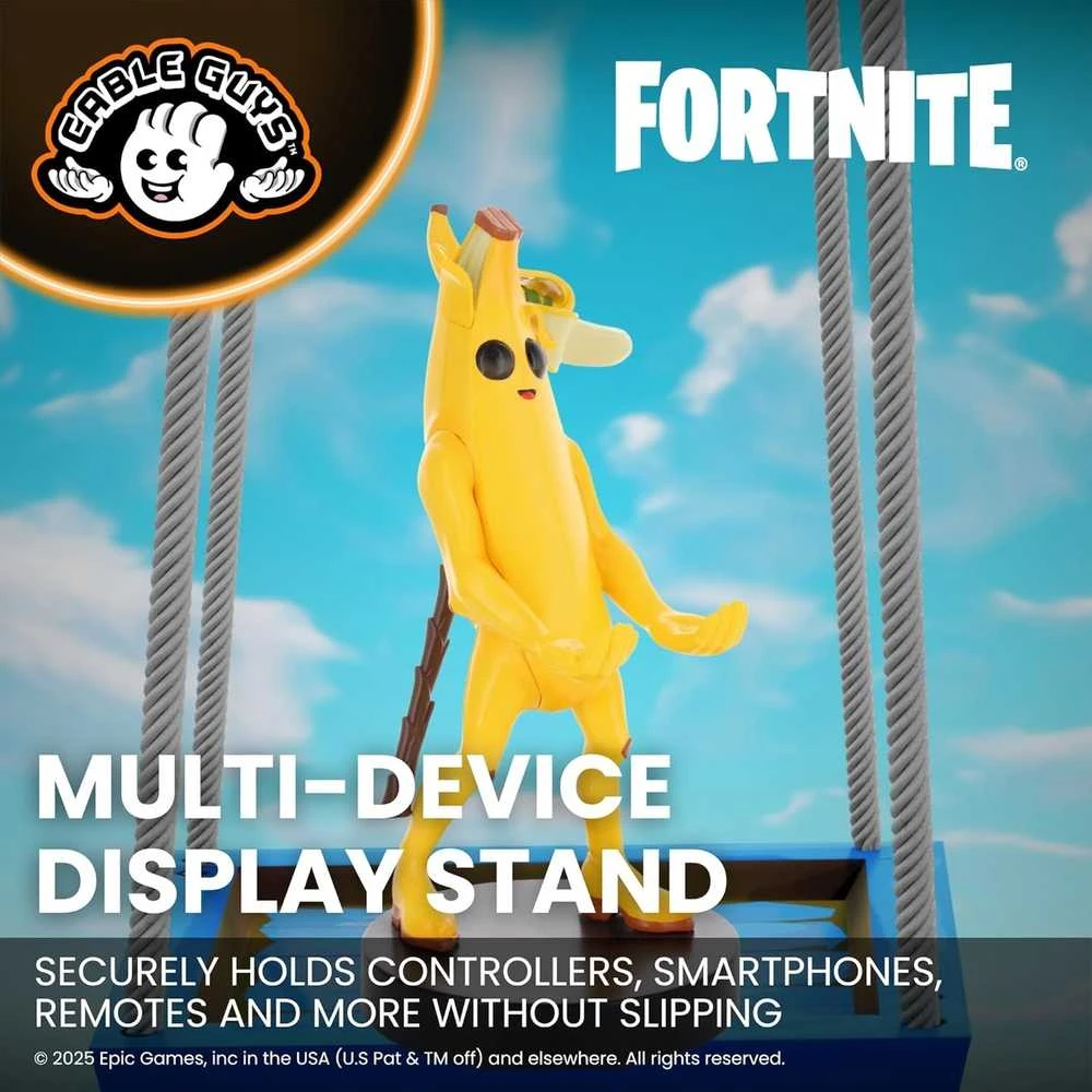 Cable Guys Išskirtinis žaidimų „Fortnite Peely Cable Guy“ stovas