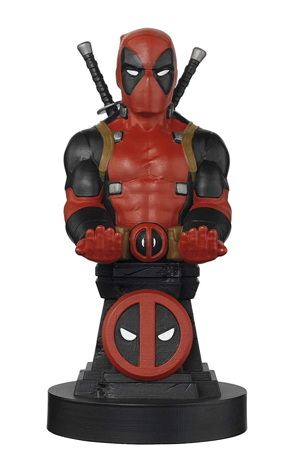 Exquisite Gaming Cable Guys: Marvel - Deadpool, Telefono arba Valdiklio laikiklis. Komplekte USB kabelis