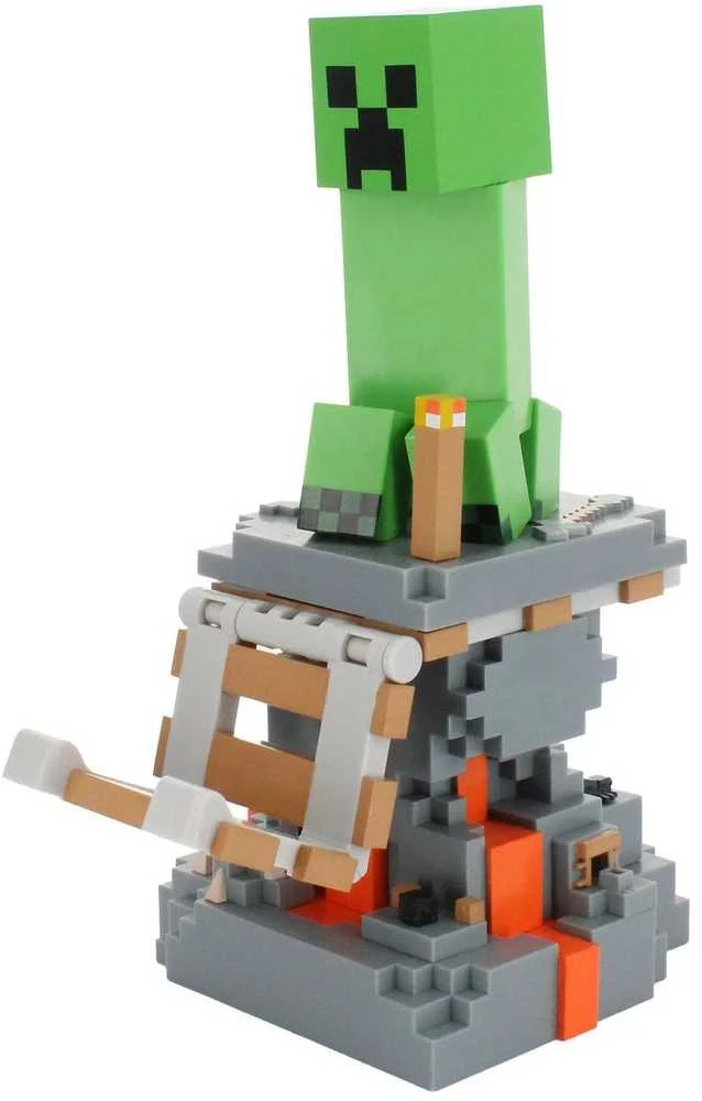 Cable Guys Išskirtinės žaidimų „Minecraft Creeper Cable Guy“ krosnys