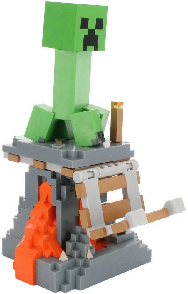 Cable Guys Išskirtinės žaidimų „Minecraft Creeper Cable Guy“ krosnys