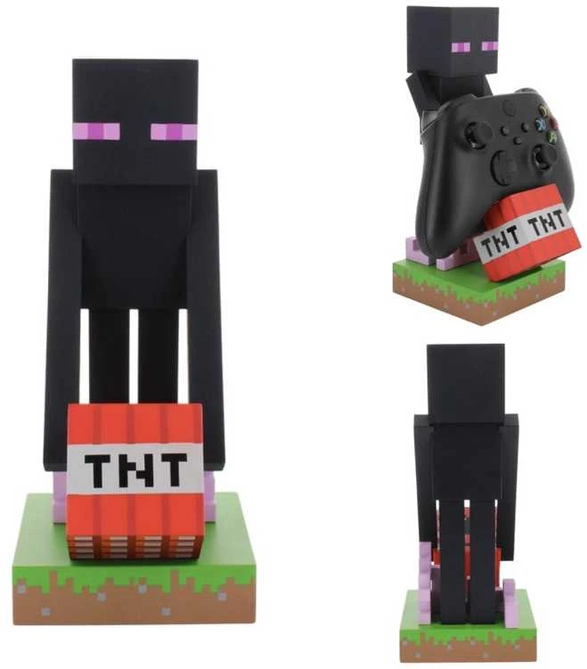 Cable Guys Minecraft Enderman Telefono/Pulto Laikiklis 22cm
