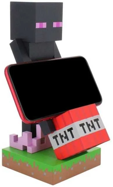 Cable Guys Minecraft Enderman Telefono/Pulto Laikiklis 22cm